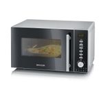 Severin MW 7773 forno a microonde Argento, Acciaio inox Microonde con grill Superficie piana 20 L 800 W