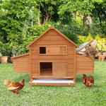 PawHut-Gabbia-per-Galline-in-Legno-con-Tetto-Impermeabile-Pollaio-Prefabbricato-da-Esterno-160x98.5x107cm