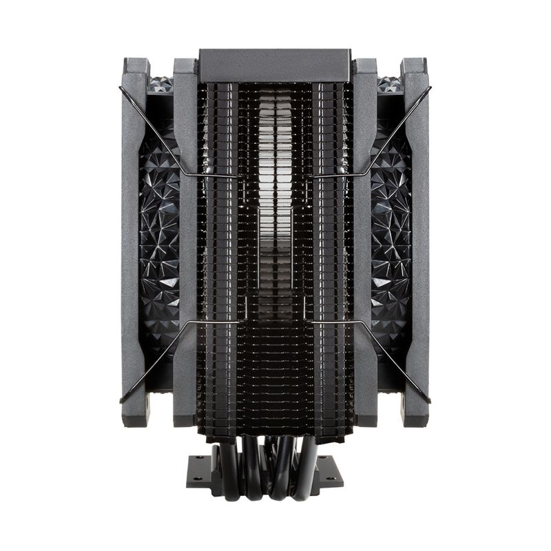 Ventola-CPU-Abysm-Gaming-Snow-IV-da-120-mm-con-dissipatore-a-4-tubi-di-calore---Max.-1600-giri-min---Colore-Nero