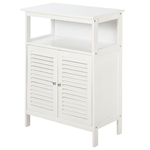 kleankin-Mobiletto-da-Bagno-Bianco-con-2-Ripiani-e-Armadietto-in-MDF-Impermeabile-e-Salvaspazio-60-x-30-x-81.6cm