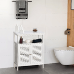 kleankin-Mobiletto-da-Bagno-Bianco-con-2-Ripiani-e-Armadietto-in-MDF-Impermeabile-e-Salvaspazio-60-x-30-x-81.6cm