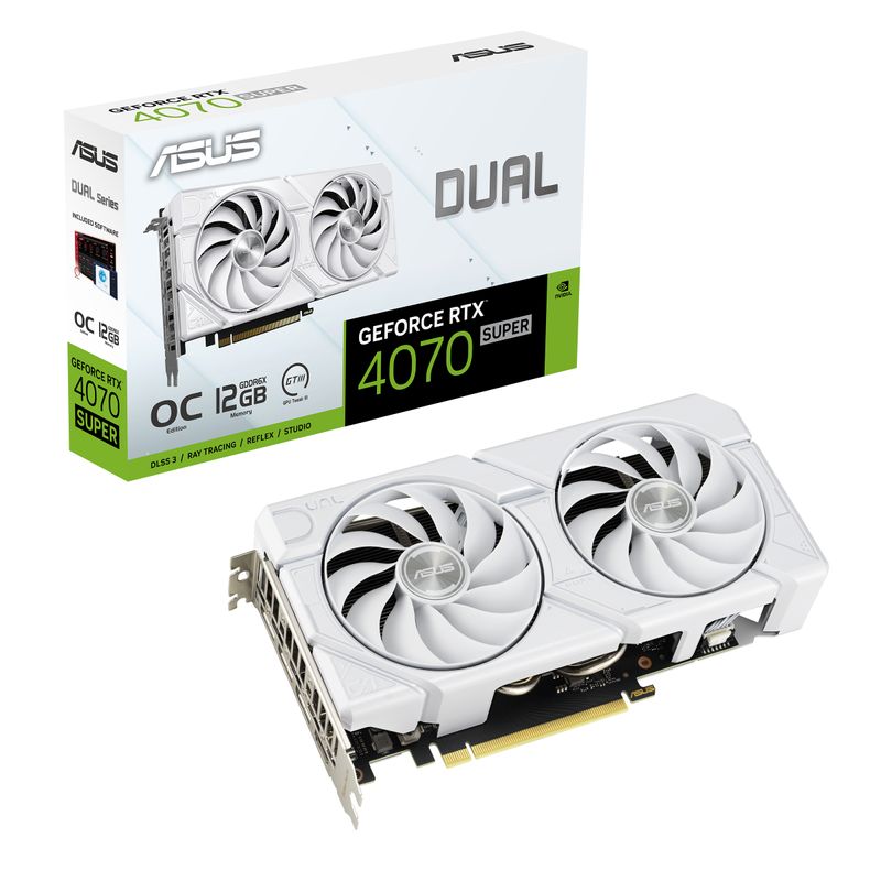 ASUS-Dual--RTX4070S-O12G-EVO-WHITE-NVIDIA-GeForce-RTX-4070-SUPER-12-GB-GDDR6X