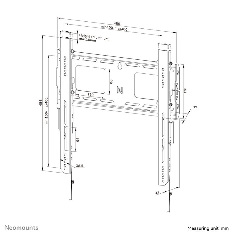 Neomounts-supporto-a-parete-per-TV-pesanti