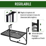 Outsunny-Tavolo-da-Ringhiera-Altezza-Regolabile-a-3-Livelli-Tavolino-Sospeso-da-Balcone-Salvaspazio-in-Metallo-60x56.5x45cm-Nero