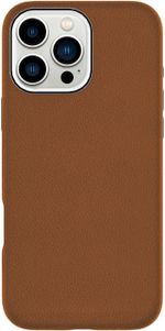 Cover-for-INFINITE-VENICE-iPhone-16-Pro---Brown-Leather-Magnetic-Cover.---Material-65--recycled-PC-and-21--recycled-TPU-