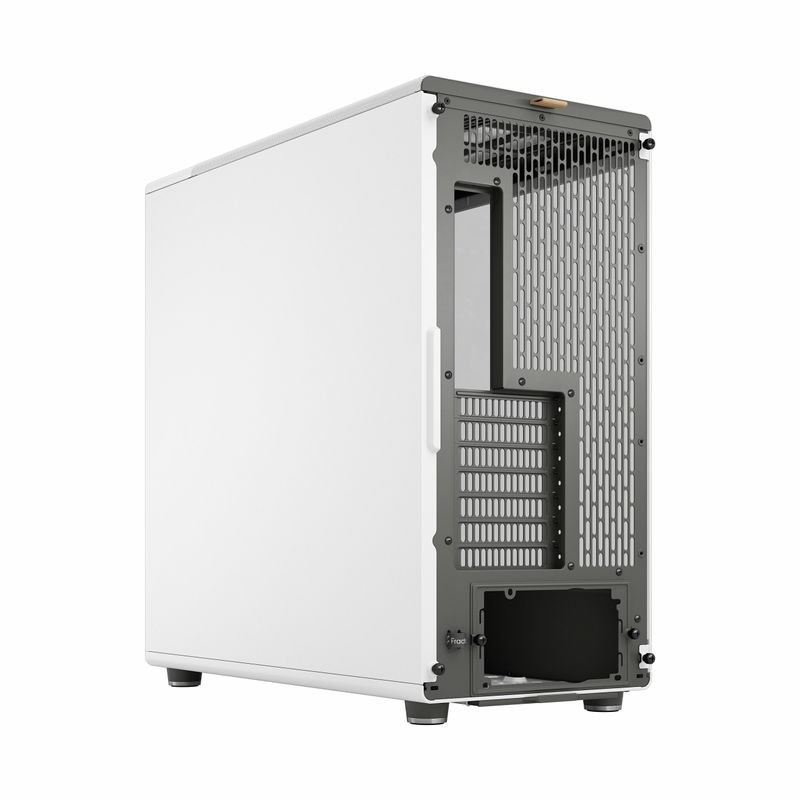 Fractal-Design-North-XL-Chalk-White-TG-Clear-Case-w--Clear-Glass-Window-E-ATX-3-PWM-Fans-USB-C-Oak-Front