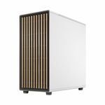 Fractal-Design-North-XL-Chalk-White-TG-Clear-Case-w--Clear-Glass-Window-E-ATX-3-PWM-Fans-USB-C-Oak-Front