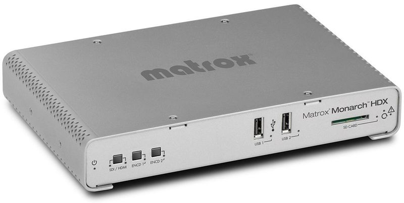 Matrox-Monarch-HDX-Dual-Channel-H.264-Encoder---MHDX-I