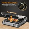 HOMCOM-Piastra-Elettrica-2000W-Apribile-a-180°-in-Alluminio-e-Acciaio-29x51.6cm