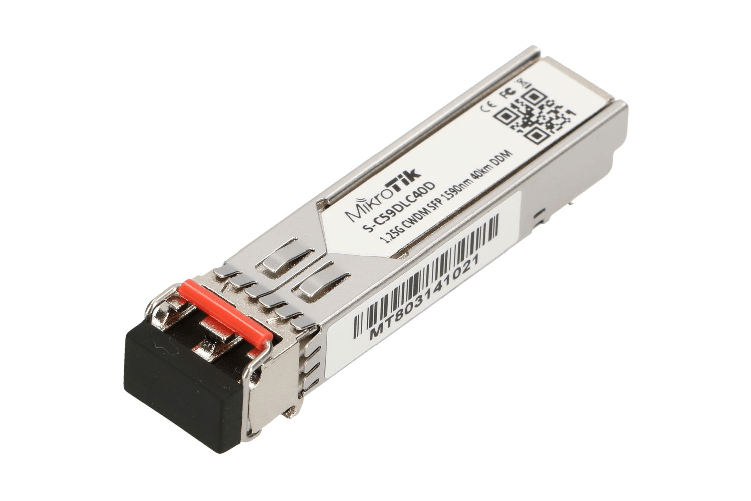 MikroTik-S-C59DLC40D-|-SFP-Modulo-|-CWDM-125Gb-s-1590nm-2x-LC-40km-DDM-Single-mode