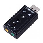 Ewent EW3762 adattatore per inversione del genere dei cavi USB audio-in/audio-out Nero