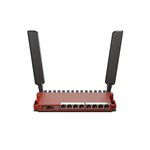 MikroTik L009  Router Wi-Fi  L009UiGS-2HaxD-IN 24GHz AX600 Wi-Fi6 8x RJ45 1000Mb/s 1x 2.5Gb/s SFP