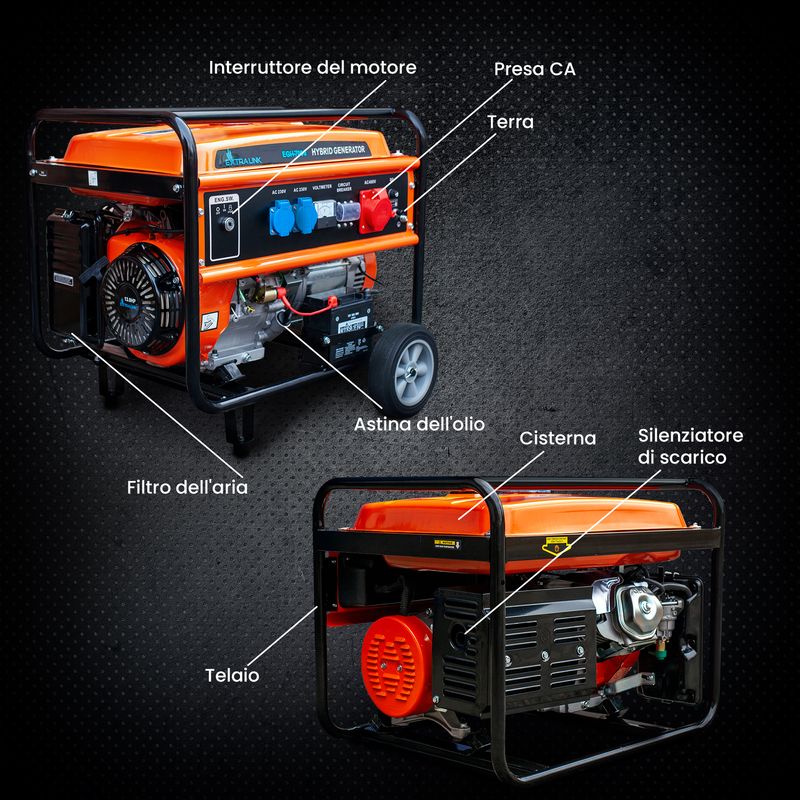 Extralink-EGH-7000-|-Generatore-di-corrente-|-ibrido-7kW