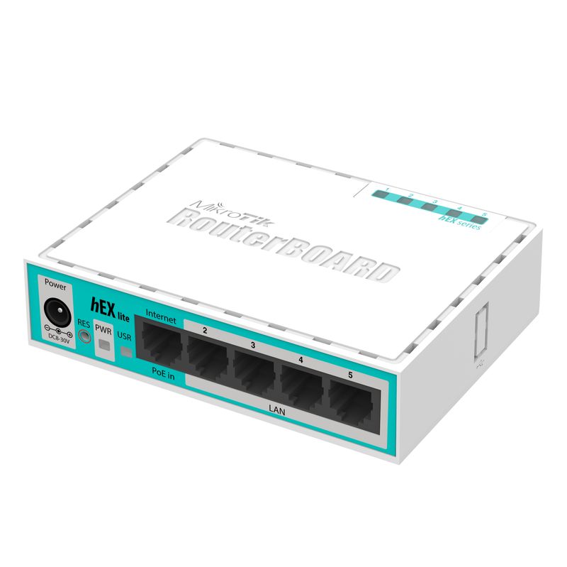 MikroTik-hEX-lite--Router--RB750r2-5x-RJ45-100Mb-s