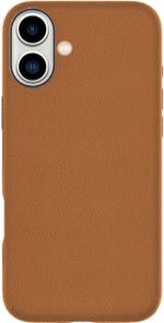 Cover-for-INFINITE-VENICE-iPhone-16---Brown-Leather-Magnetic-Cover.---Material-65--recycled-PC-and-21--recycled-TPU---Wa