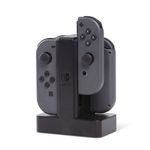 Powera Joy-Con Caring-Dock per Nintendo Switch (Station di ricarica Black)