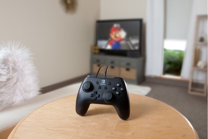 Controller-PowerA-per-Nintendo-Switch--cablato-nero-licenziato-ufficialmente-