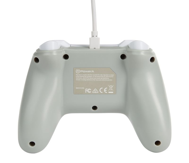 Controller-PowerA-per-Nintendo-Switch--cablato-bianco-licenziato-ufficialmente-