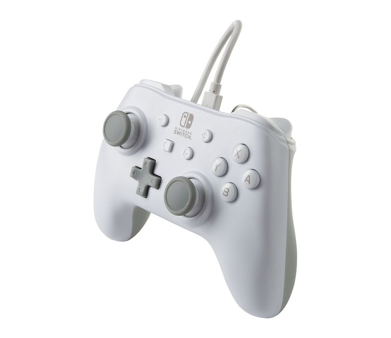 Controller-PowerA-per-Nintendo-Switch--cablato-bianco-licenziato-ufficialmente-