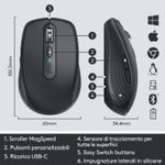 Logitech-MX-Anywhere-3-Mouse-Compatto-Performante-–-Wireless-Scroller-Elettromagnetico-Ergonomico-Sensore-4000-DPI-Pulsanti-Custom-USB-C-Bluetooth-Apple-Mac-iPad-Windows-PC-Linux-Chrome