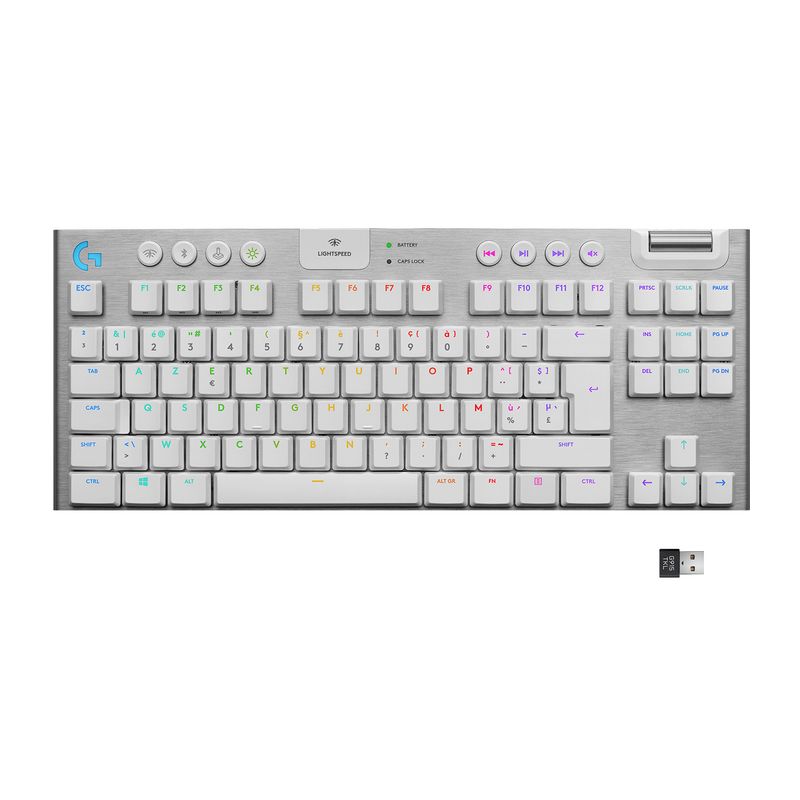 Logitech-G-G915-TKL---GL-Tactile-tastiera-RF-senza-fili--Bluetooth-QWERTY-US-International-Bianco--G915-TKL-WHITE-US-INT