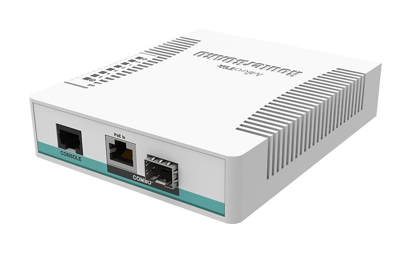 MikroTik--Cloud-Router-Switch-106-1C-5S-with-QCA8511-400MHz-CPU-128MB-RAM-1x-Combo-port---5-x-SFP