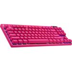 Logitech G PRO X TKL tastiera Gaming RF senza fili + Bluetooth QWERTY US International Magenta