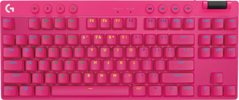 Logitech-G-PRO-X-TKL-tastiera-RF-senza-fili--Bluetooth-QWERTY-US-Internazionale-Magenta