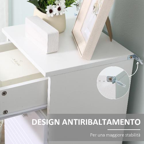 kleankin-Mobile-Bagno-in-Legno-con-Cassetto-e-Armadietto-1-Anta-con-Mensole-35x30x77.5cm