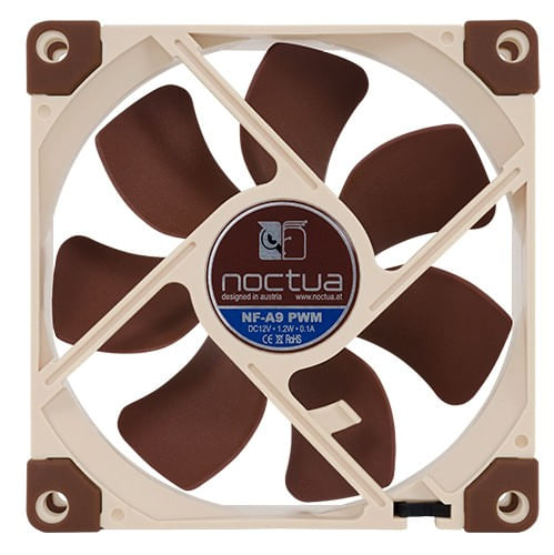 Noctua-NF-A9-PWM-sistema-di-raffreddamento-per-computer-Case-per-computer-Ventilatore-92-cm-Beige-Marrone