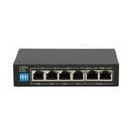 Extralink EUROS V2 | PoE Switch | 4x 100Mb/s PoE/PoE+, 2x RJ45 Uplink 100Mb/s, 60W