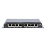 Extralink KRATOS | PoE Switch | 7x Gigabit PoE, 1x Uplink RJ45, Power Supply 24V 2.5A, 60W