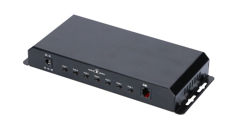 Extralink-KRATOS-|-PoE-Switch-|-7x-Gigabit-PoE-1x-Uplink-RJ45-Power-Supply-24V-2.5A-60W