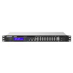 QNAP QGD-1602 Gestito L2 Gigabit Ethernet 10/100/1000 1U Nero Grigio (QGD-1602-C3558 8 2.5GBE PORTS - 8 1GBE PORTS 2 SFP