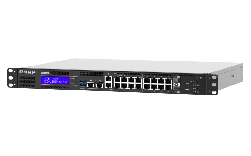 QNAP-QGD-1602-Gestito-L2-Gigabit-Ethernet-10-100-1000-1U-Nero-Grigio--QGD-1602-C3558-8-2.5GBE-PORTS---8-1GBE-PORTS-2-SFP