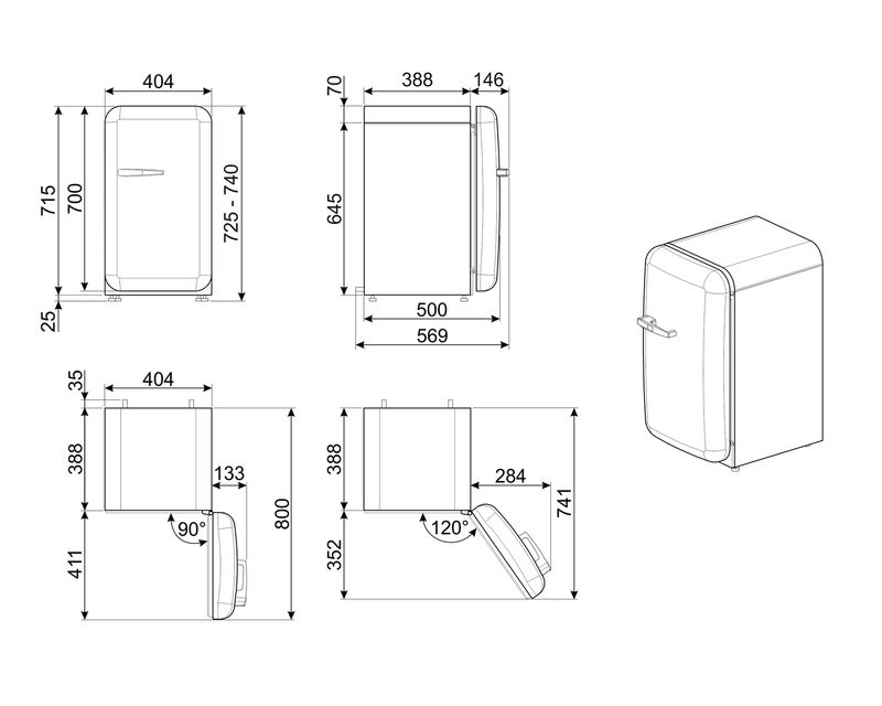 FRIGORIFERO-SMEG-STILE-50--BIANCO-FAB5RWH5