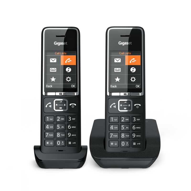 GIGASET-TELEFONO-WIRELESS-COMFORT-550-DUO-NERO-CROMO-L36852-H3001-D204