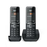 GIGASET-TELEFONO-WIRELESS-COMFORT-550-DUO-NERO-CROMO-L36852-H3001-D204