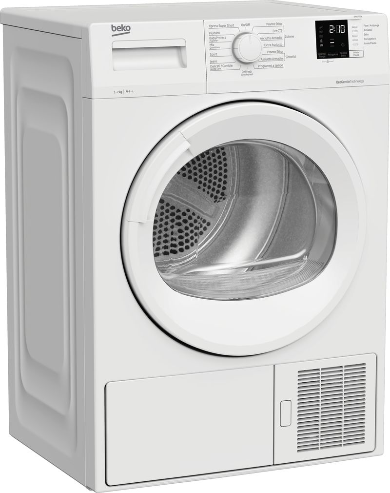 Beko-DRXS722W-asciugatrice-Libera-installazione-Caricamento-frontale-7-kg-A---Bianco