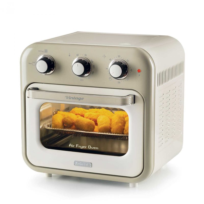 Ariete-4632-Friggitrice-ad-aria-e-forno-Vintage-1400W-2in1-Capacita-16L-Accessori-inclusi-Timer-60-minuti-Doppio-vetro-B