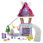 Mattel Enchantimals Hoppin' Ski Chalet with Bevy Bunny casa per le bambole