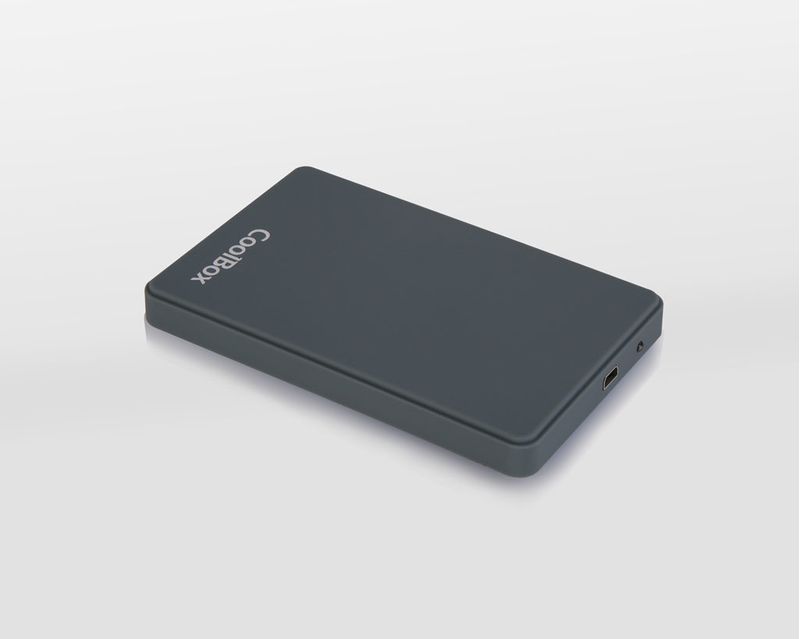 CoolBox-SlimColor-2543-Box-esterno-HDD-SSD-Grigio-2.5-