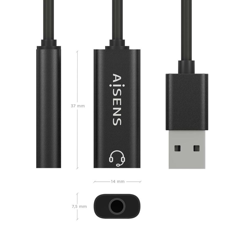 AISENS-A106-0770-adattatore-per-inversione-del-genere-dei-cavi-USB-A-35-mm-Nero