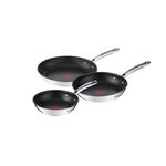 Tefal Bratpfanne  Edelstahl  Gren 20cm 24cm 28cm  Antihaftbeschichtet Induktionsgeeignet  Splmaschinengeeignet