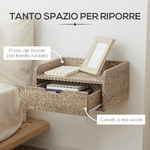 HOMCOM-Set-2-Comodini-Sospesi-in-Truciolato-per-Camera-da-Letto-e-Soggiorno-40x30x19.5-cm