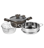 Tognana-Diamantea-set-friggivapor-multifunzione-22-cm-adatto-ad-induzione