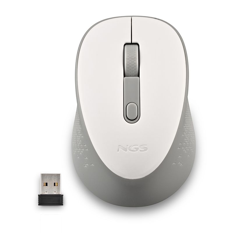 NGS-MOUSE-WIRELESS-BIANCO-2-PULSANTI-E-ROTELLA-DI-SCORRIMENTO