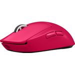 LOGITECH G PRO X SUPERLIGHT 2 LIGHTSPEED GAMING MOUSE - MAGENTA - 2.4GHZ - N/A - EER2-933