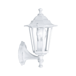 Eglo Applique Contemporanea Da Esterno Laterna 5 1 Luce Alluminio Fuso Bianco