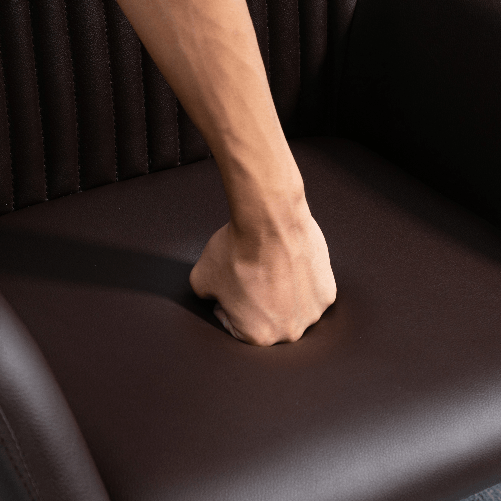 HOMCOM-Set-2-Sedie-Moderne-per-Sala-da-Pranzo-Cucina-o-Soggiorno-Sedie-Imbottite-in-Similpelle-Marrone-60x56.5x85cm